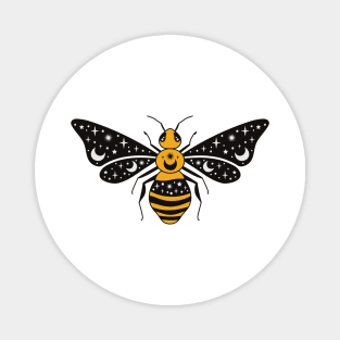 Witchy bee Magnet